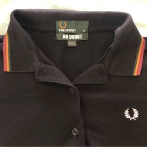 Fred Perry x No Doubt twin tipped polo